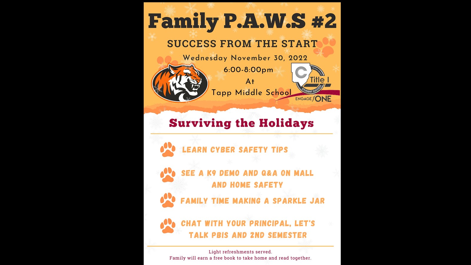 Join us for Family PAWS #2 Surviving the Holiday